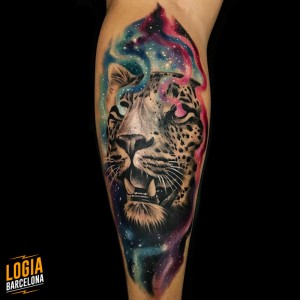 tattoo_pierna_tigre_espacio_color_sol_lolita_bruno_don_lopes_logia_barcelona 